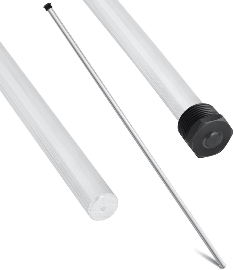 Tandefio 1 Pcs Anode Rod for Hot Water Heater Aluminum Zinc, Replacement NPT Hot Water Tank Anode Rod, Corrosion Protect, Rotten Egg Smell(3/4 Npt X 29 Inches)