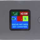 Mobile Hotspots, Portable Travel Routers Support 10 Users at The Same Time, 3000mAh Large Battery, Pocket 4G Device for Secure Internet at Home Or Everywhere You