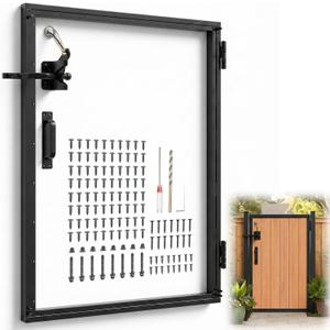 3x4ft Anti-sag Gate Frame Hardware Kit for Wooden Fence
All in One DIY Fence Gate Turnbuckle Kit for Building Fixing Making a Gate Outside, Heavy Duty Galvanized Steel for Outdoor