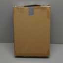 HOMEKOKO Double Layer Large Bread Box for Kitchen Counter, Retro Design Wooden Large Capacity Bread Storage Bin (Vintage Black)