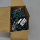 Joiedomi Clear Christmas String Lights Indoor,100 Count Mini White Fairy Light Outdoor,19.4 FT Decor for Patio Dorm Classroom Bedroom Holiday Wedding Party Garland Birthday Festival,Green Wire