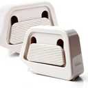 Mini Box Cutter Retractable, Box Opener Cutter, Utility Knife with Safety Automatic Retractable Ceramic Blade for Cardboard, Office, Home, Valentine's Day (8-Pack)