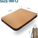 Lost Horizon Air & Foam Camping Mattress, Self-Inflating Sleeping Pad, 4.5" Thick, with Pump Sack, Full