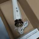 INIA 3-in-1 Red Light Therapy for Face and Neck Beauty Device for Puffiness & Skin Firming Skincare Tool (White)