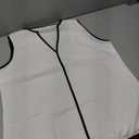 winkbay Women's Notch V Neck Sleeveless Elegant Blouse Work Office Summer Tops White Large