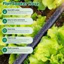 Drip Hose 50FT With Drip Irrigation System, Linkable Soaker Hoses | 1/2 Consistent Drip Irrigation Hose, Leakproof Design Water Hoses, Save 80%, Farm, Orchard Plantation, Garden