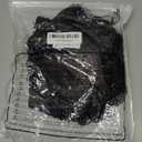 Leadtex Girl's 20s Flapper Dresses Costume Dress Childrens Party Fringed Dresses with Feather Headband, Size Small( 4-6) - Black