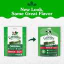 Greenies Regular Dental Dog Treats, Original Chicken Flavor, 3 Count | Vet-recommended, cleaner teeth after 28 days, cleans to gumline, for dogs 25-50 lbs, original chicken flavor (EXP 09/27/29)