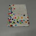 Artoid Mode Polka Dot Beige Happy Birthday Table Runner, Seasonal Kitchen Dining Table Decoration for Home Party Decor 13x72 Inch