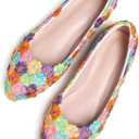 SAILING LU Women's Pointed Toe Ballet Flats Comfortable Solid Color Flat Shoes Casual for Women Work Slip-Ons Loafers 9.5