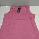 Agnes Urban Womens V Neck Tank Tops Dressy Summer Sleeveless Shirts Casual Loose Tunic Tops Blouses T Shirts Reddish Purple-L