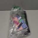 BECOJADDE Ankle Weights Set of 2 (2 lb Each) Wrist Weights for Women Men Adjustable Arm & Leg Weighted Bangles Wristbands for Home Pilates, Walking, Yoga, Workout, Pool Exercise White Green