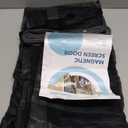 Smartor Magnetic Screen Door Magnetic Closure Fits 36"x82" Doors |Polyester - Retractable Screen Door Mesh| Self Sealing|Hands Free |Keeps Bugs Out|Pet and Kid Friendly-38 Inch x 83 Inch