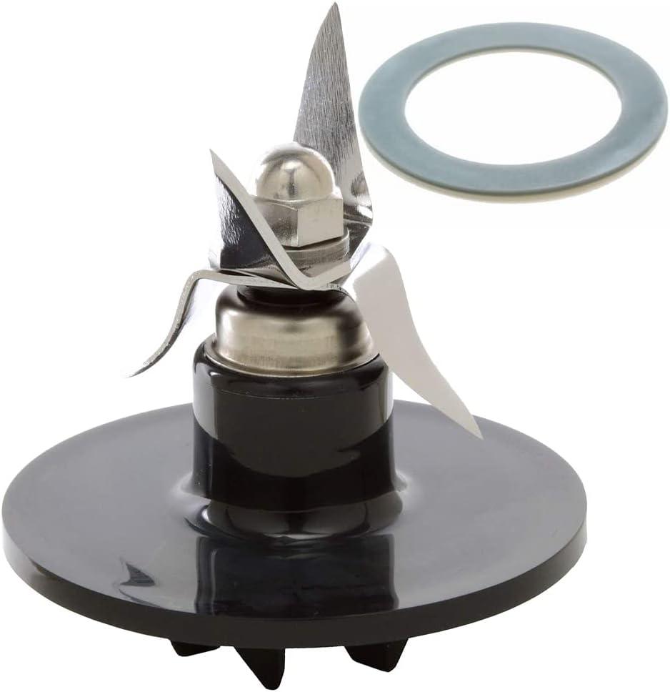 Joystar Replacement Parts of Cutting Assembly Blade SPB-456-2B-MP Blender Blade for Cuisinart BFP-10CH PowerBlend Duet Blender/Food Processor SPB-10CH/SPB-10/BFP-703/FPB-5PC/CBT-500(black, 1)