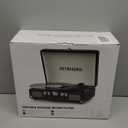 Vinyl Record Player with Built-in Speakers 3-Speed Vintage Record Player Bluetooth Portable Suitcase Turntable Belt-Driven LP Player Support RCA Output and Headphone Output (White Rose Gold)