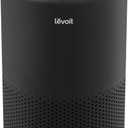 LEVOIT Air Purifier for Home Bedroom Dorm Room, Smart & Voice Control, AHAM VERIFIDE, 3-in-1 Filter With HEPA Sleep Mode, for Pollen, Pollutants, Smoke, Dander, Dust, Core 200S-P, Black