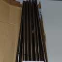 Curtain Rods No Drilling 2 Pack 32 to 86 Inch, HOTOZON 5/8 Inches No Drill Curtain Rods for Windows 55 to 82 Inches(4.5-6.8 ft), Renter Friendly Drapery Rod for Lightweight Curtains, Bronze