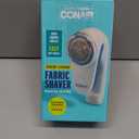 Conair Fabric Shaver and Lint Remover, Battery-Operated Portable Clothes Shaver with 3 Settings, Fuzz Remover for Sweaters, Clothing and Furniture, Large 2-Inch Shaving Head, White