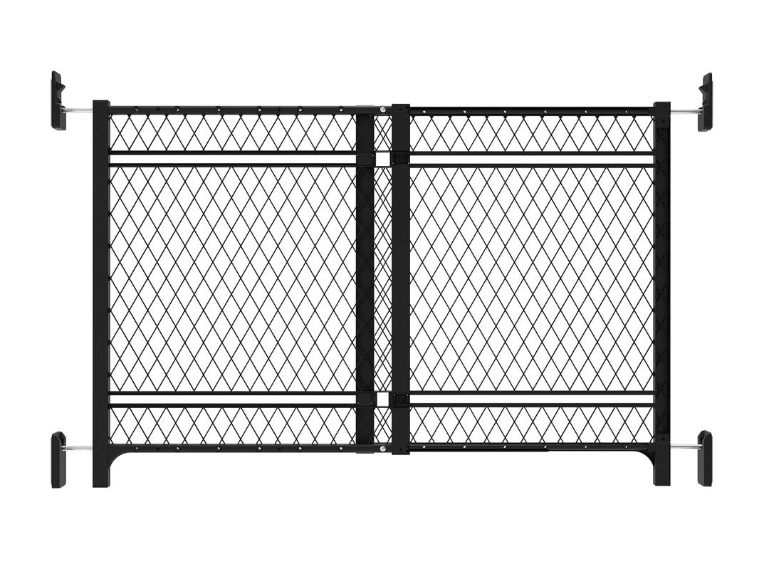 Ingenuity Doorway 42W Series Dog and Baby Gate, Indoor Outdoor, Won't Rust or Fade, Plastic Panel, Fits 23-42" Openings, 24 Tall