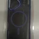 Magnetic 3 in 1 for iPhone 17 Case, [Omni-Directional Protection] with 1x Screen Protector + 1x Camera Cover, [Seamless Work with Magsafe] Translucent Protective Silm Phone Case for iPhone 17 Blue