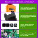 Wireless Overhead Hoist Crane Remote Control Mini 4-Channel 220V 380V Industrial Crane Winch Lift Radio Remote Controller Transmitters and Receiver