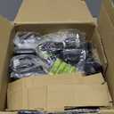 Panasonic Cordless Phone with Advanced Call Block, Link2Cell Bluetooth, OneRing Scam Alert, and 2Way Recording, Answering Machine, 4 Handsets  KXTGF944B (Black)