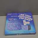 Skywin Air Tent for Kids (77 x 50) Builds in 30 Sec, Toddler Tents Indoor for Imaginative Play, Spacious Kids Forts Indoor Playhouse for Boys & Girls Ages 3-14 (Fan Not Incl) (AstroDome)