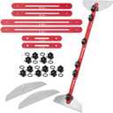 Stair Tread Template Tool,Stair Tread Gauge Ajustable 11.4In to 60.7In Length,Stair treads jig,Stair treads Template