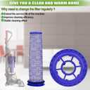 Filter Replacement for Dyson DC41 DC65 DC66 UP13 UP20 UP30 Hepa Post-Motor Filter & Pre-Motor Filter, Multi Floor, Animal and Ball Vacuums Ball Animal 2 Ball Animal 3. Part#920769-01 & 920640-01
