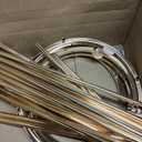 Cylinder Stands for party, 3PCS Elegant Gold Metal Plant Round Pedestal Stand, Display Stand Tables Cake Stand for Party Weddings Birthday Backdrop Decorations