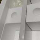 21 in. W x 4 in. H Engineered Stone Sidesplash for Bathroom Vanity Sink Top in Carrara White