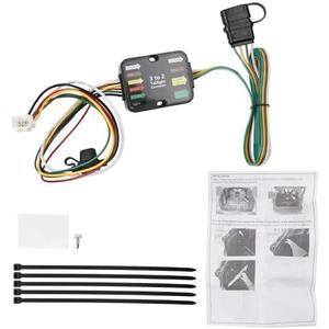 Wahparts 56489 4-Pin Trailer Wiring Harness Compatible with Toyota Sienna 2021-2024