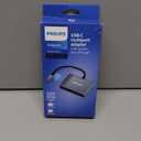 Philips USB C Hub to Multiport Adapter, 3 in 1 Power Pass Through, HDMI 4k@30Hz, 60W USB C Charging Port, 5Gbps USB 3.0 Port for MacBook Pro, MacBook Air, UCB C Laptop Docking Station, DLK9220C/27