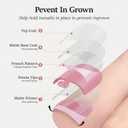 2 x Toe Nail Press Ons Toenails,Thick Toe Nail Tips,180Pcs French Toe Press On Nails,15 Sizes Toe Nails Press On Toenails For Women, Fake Toenails,Gel Toe Nails Valentines Day Gifts for Her