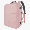 Taygeer Travel Backpack for Women, Carry On Backpack with USB Charging Port & Shoe Pouch, TSA 15.6inch Laptop Mochila Flight Approved, Nurse Bag Casual Daypack for Weekender Business Hiking, Pink
