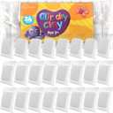 CALPALMY Air Dry Clay (8.5oz), Bulk 24-Pack White Moldable Foam Clay, Airdry Soft Clay for Kids Gifts Partty and School Project Supplies, Perfect for Crafts Cosplay Sculpting and Artistic Projects