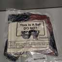 Zhanmai 6 Pcs Inflatable Gun Props Canvas Money Bag Pouch Set 1920s Party Decorations Money Bag with Drawstring Closure Party Prop Guns, Gangster Favors 20s Cosplay Theme Birthday Decoration