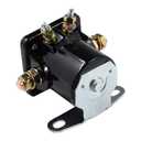 12V Starter Solenoid Relay 4 Terminal Compatible with Ford 1956-up Tractor 2000 4000 3000 Heavy Duty SW3 Starter Solenoid B-6A-11450A D2AF11450AA SW-3 C6AF C7AF C9AF C3912 SS581T