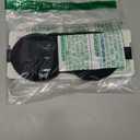 YFONG Weighted Sleep Mask, Women Men 3D Blocking Lights Sleeping Mask (4.2oz/120g), Pressure Relief Night Sleep Eye Mask with Adjustable Strap, Eye Cover Blindfold for Travel Nap Yoga, Black