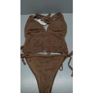 Swimwear by Seamolly, Brown Swimwear,L