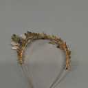 Chargances Bridal Gold Leaf Crown Headband Bridal Tiara Gold Leaf headpiece for Wedding Prom Festival Bridesmaid Hair Accessoriecs(Gold)