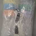 Yomarket 12pcs 4 oz Plastic Containers with Screw Lids, Reusable 1/2 Cup Small Food Storage Containers, Leakproof, Microwave Dishwasher Freezer Safe, with Pen and Brush