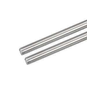 MECCANIXITY Fully Threaded Rod M10 x 400mm 1.5mm Thread Pitch 304 Stainless Steel Right Hand Threaded Rods Bar Studs, 2 Pack