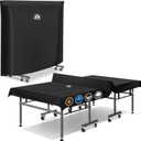 Zettum Ping Pong Table Cover - Waterproof & Heavy Duty Table Tennis Covers, Indoor Outdoor Tables Cover Fits Universal 9x5 FT Folding & Flat Tables, Durable 600D Covers Provide All-Weather Protection