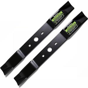 BeadChica Lawn Mower Blade for Greenworks 20inch and 21inch Mowers 25022, 25112,Mower Blade Replacement Parts (2 Pack)