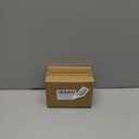 Partsam 2Pcs Glass Watermelon Lights [Patented] Clear Lens Amber LED Side Marker Turn Signal Lights with Bezel Replacement for Kenworth Peterbilt Freightliner Trucks