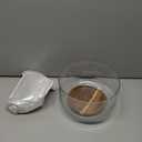 Premium Large Glass Salad Bowl Set with Acacia Wood Base and Serving Utensils - Ideal for Hosting Parties, Host Family Gatherings, and Everyday Use - Elegant, Durable, and Practical Kitchen Essential