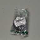 Slam Latch Hatch Round Pull Latch (OWACH AL-958-3L) for Boat Deck RV Cabinet Door Drawers Replace Southco M1 Push-to-Close (Black, 1/2" Door, with Lock)