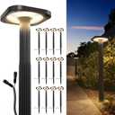 Sunco 12 Pack Low Voltage Landscape Lighting LED, 3CCT, IP65 Wet Rated