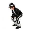 VIIOMUYE 8 Pcs Boys Halloween Costume Set with Accessories, 80s 90s Retro Dance Disco Outfit for Kids Stage Cosplay,